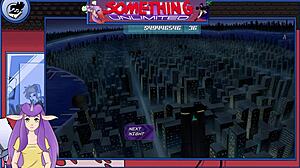 Beautiful women with natural big breasts and red hair get it hard in this anime porn