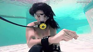 Brita Piskova Masturbates Underwater In The Swimming Pool With Outdoor Sport Babe Teen Action