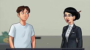 Summertime Saga Part 37 - Quickie in Kitchen with Anime Whore!