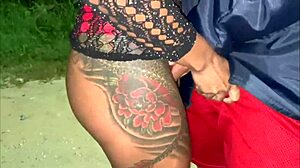 wow that hot wife showing off got a cyclist jerking off public cuckold fucked her hard and came twice 😍