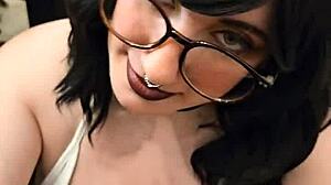 He Fucked My Face And Spilled Cum All Over My Glasses