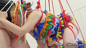 Slutty sweetie taken to butthole asylum for brutal pain!