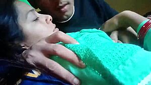 Wow! Kissing and Squeezing Girlfriend's Boobs in Wild Action!