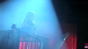 This hot brunette girl got her cunt pounded hard by man