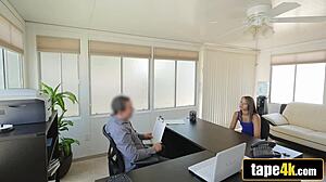 i got screwed on the office desk as a submissive teen to secure a loan.