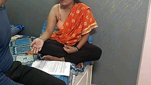 Arab housewife gets wild with me in steamy village action