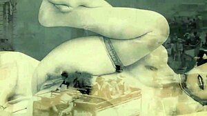 Detailed depiction of vintage hairy foursomes in erotic victorian confessions from dark lantern entertainment