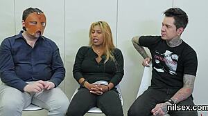 Peculiar chick endures painful anal therapy in bizarre asylum