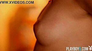 why does petite brunette milf kimberly kisselovich tease with hot outdoor striptease revealing natural tits