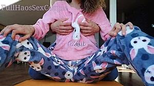 Stepdaddy Teases Small Tits Asian Teen 18+ With Fetish Fingering And Homemade Pussy Masturbation