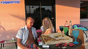 oh man, i almost got caught banging dad's friend in doggy and swallowing his cum