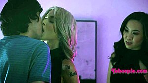 Star Whores Family Whores Taboopie With Petite 18+ Teen Blonde In Ffm Threesome Parody