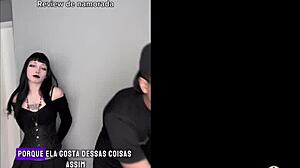 Oh yeah, check out this pawg goth babe amberzinha getting fucked in free backstage scene with buttplug.