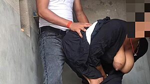 On their wedding night, the husband and wife dive into passionate honeymoon intimacy