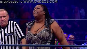 Petite 18+ Brooke Tessmacher Finishes Intense Wrestling Bout in the Garage