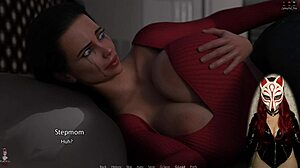 Golden Boy 2, mama in kousen toont grote tieten