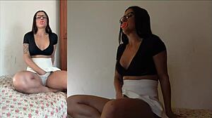 Mamma nappflaska regression rollspel med petit 18+ latina tonåring 18+ solo