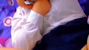 Kamera tersembunyi tangkap pelajar Mexico kongkek profesor luar dengan creampie mentah.