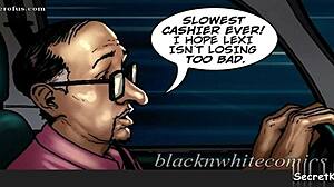 Fernanda Chocolate vine de la sală flămândă și încordată și face sex fierbinte cu soțul ei Lehxkobra