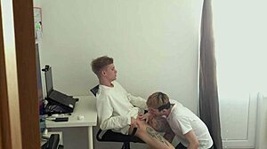 Raztreseni pastorek in njegova tesna rit nabita