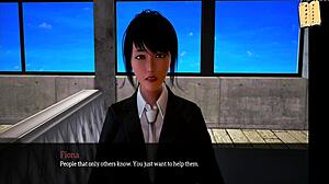 Červenovlasá tínedžerka tvrdo jazdi v erotickej rodinnej hre. Jej pohyby sú čistý oheň!