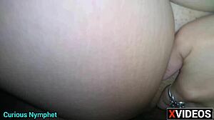 Gadis Pelik - Blonde Besar Pantat Kongkek Pagi dengan Pepek Basah Closeup