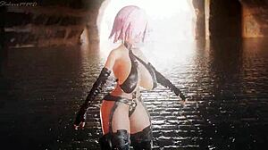 mashu kyrelight in azione selvaggia anime lupin r18