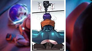 Kompilace hentai s Juno z Overwatch