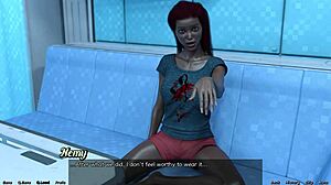 Naimisissa oleva iso-rintainen musta nainen vihainen mulle avaruudessa jumissa 134