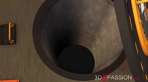 Soy esta ebony caliente con tetas grandes en restricciones, lista para anal rudo