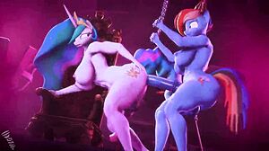 Ponypmv奇观以狂野动漫风格展开