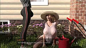 MILF Бридер Глава 3: Облегающий Костюм и Кремпай