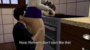 Kongkek Dan Pancut Dalam Ibu Kawan Saya Yang Jalang Di Sims 4