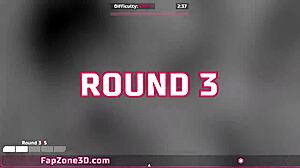 3D ludder nyder pik i uncensureret cock hero pornospil