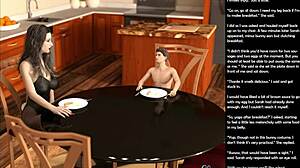 Oh, Piccolo Gesto Episodio 3 porta azione cartoon 3D selvaggia. Non riesco a distogliere lo sguardo!