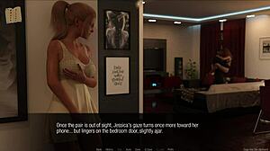 Jessica Oneilが巨根を正常位で激しく受け止める