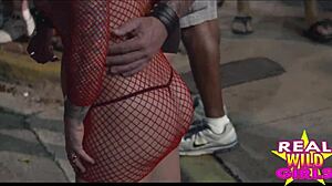 la naiba, îmi arăt latura slut la străzile festivalului fantasy