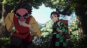 鬼滅の刃 村の章のヘンタイシーン