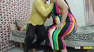 أخت زوجة تتعلم السحر من أخ زوج في اليوم 03، تستمتع بكل لحظة