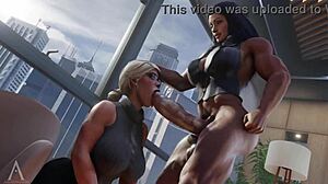 Черт, футанари 3D секс в дикой аниме акции, ты должен это увидеть!