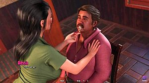 Cuckold mand ser kone sutte kæmpe pik i 3D hentai