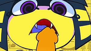 Ankha Animasjon Leverer Vill Tegneserie Action Hver Gang