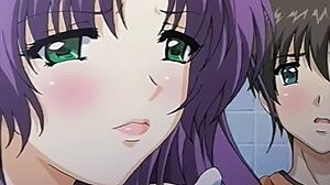 Mačeha se dobi prepičeno v kuhinji med necenurirano hentai sceno