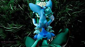 粗暴的Yordle内射在高清3D变态动作中