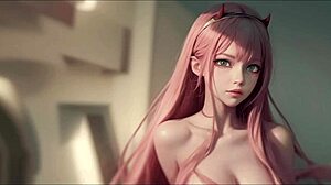 AI сгенерированная Zerotwo: я здесь для тебя сейчас