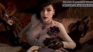 无码3D动漫中，莱迪·迪米特雷斯库cosplay为你手淫