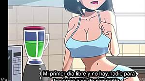 Mamă Vitregă Mă Prinde Masturbându-Mă în Scenă Anime Fierbinte