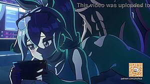 2D騎乗位アニメで心臓が止まりそう