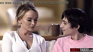 How Does MILF Stepmom Pristine Edge Handle Stepson's Monster Cock?