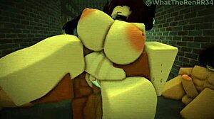 Notte manette diventa cuckold selvaggio